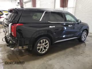 ✅ 2022 Hyundai Palisade Calligraphy • VIN: KM8R7DHE5NU424649 • Лот: 85013874. Опубликован ранее на Copart с пробегом 67 322 миль. Бесплатный доступ к архиву аукционных продаж из США и подробный отчёт об истории автомобиля на DreamBid. Изображение 3.