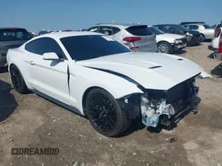 ✅ 2021 Ford Mustang EcoBoost • VIN: 1FA6P8TH6M5155737 • Lot: 42389839. Listed on IAAI with 39,754 mi. Free auction sales archive from the USA and detailed vehicle history report at DreamBid. Image 1.