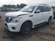 ✅ 2019 Nissan Armada Platinum • VIN: JN8AY2NF5K9351267 • Lot: 43065879. Listed on IAAI with 136,034 mi. Free auction sales archive from the USA and detailed vehicle history report at DreamBid. Image 2.