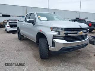 2020 Chevrolet Silverado 1500 LT with VIN 1GCRYDEDXLZ200399, listed as a IAAI auction lot 41320534 with 98,895 mi miles and . Bid and sale history available at DreamBid. Image 1.