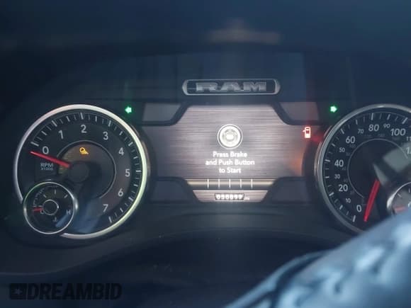 ✅ 2020 Ram 1500 Big Horn • VIN: 1C6SRFBT2LN246779 • Lot: 43461774. Listed on IAAI with 50,897 mi. Free auction sales archive from the USA and detailed vehicle history report at DreamBid. Image 7.