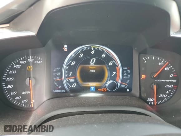 ✅ 2015 Chevrolet Corvette 1LT • VIN: 1G1YA2D74F5117037 • Lot: 49231505. Listed on Copart with 50,488 mi. Free auction sales archive from the USA and detailed vehicle history report at DreamBid. Image 9.