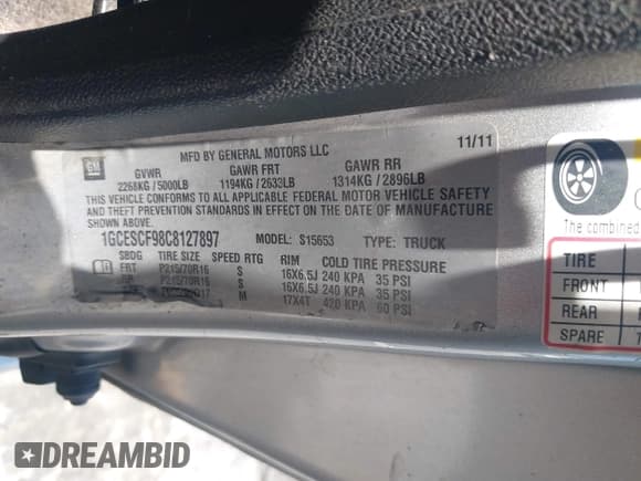 ✅ 2012 Chevrolet Colorado 1LT • VIN: 1GCESCF98C8127897 • Лот: 42392422. Опубликован ранее на IAAI с пробегом 175 586 миль. Бесплатный доступ к архиву аукционных продаж из США и подробный отчёт об истории автомобиля на DreamBid. Изображение 9.