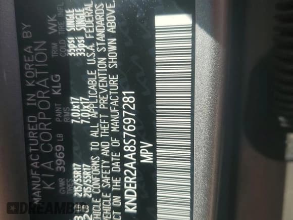 ✅ 2025 Kia Seltos EX • VIN: KNDER2AA8S7697281 • Lot: 81143945. Listed on Copart with Not provided. Free auction sales archive from the USA and detailed vehicle history report at DreamBid. Image 13.