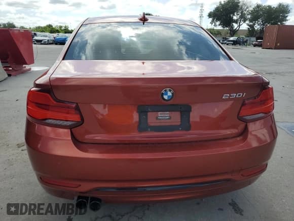 ✅ 2018 BMW 2 Series 230i • VIN: WBA2J1C50JVD09765 • Lot: 60525985. Listed on Copart with 98,555 mi. Free auction sales archive from the USA and detailed vehicle history report at DreamBid. Image 6.