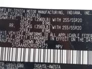 ✅ 2024 Toyota Highlander XLE • VIN: 5TDAAAB52RS054572 • Лот: 43557893. Опубликован ранее на IAAI с пробегом 16 627 миль. Бесплатный доступ к архиву аукционных продаж из США и подробный отчёт об истории автомобиля на DreamBid. Изображение 9.