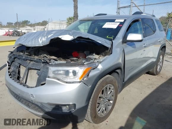 ✅ 2019 GMC Acadia SLE • VIN: 1GKKNSLS1KZ140788 • Lot: 41636885. Listed on IAAI with 175,988 mi. Free auction sales archive from the USA and detailed vehicle history report at DreamBid. Image 2.