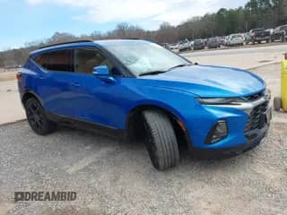 2020 Chevrolet Blazer RS z VIN 3GNKBKRS0LS591471, wystawiony jako IAAI lot #41453584 z przebiegiem 55 271 mil mil oraz . Historia ofert i sprzedaży dostępna na DreamBid. Obrazek 1.