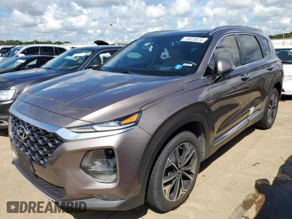 ✅ 2019 Hyundai Santa Fe Ultimate • VIN: 5NMS53AA4KH114475 • Lot: 73823824. Wystawiony na Copart z przebiegiem 118 354 mil. Bezpłatny archiwum sprzedaży aukcyjnych z USA i szczegółowy raport historii pojazdu na DreamBid. Zdjęcie 1.