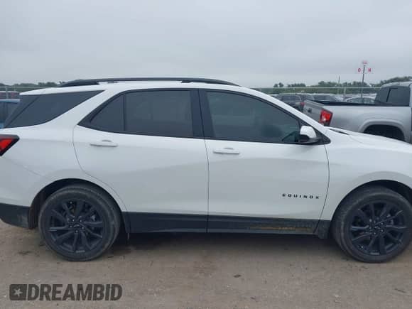 2024 Chevrolet Equinox RS with VIN 3GNAXMEG5RS112223, listed as a IAAI auction lot 43103626 with 26,235 mi miles and . Bid and sale history available at DreamBid. Image 13.