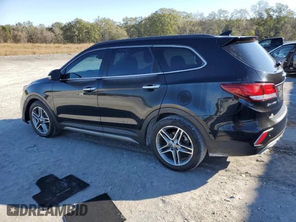 ✅ 2017 Hyundai Santa Fe Limited Ultimate • VIN: KM8SR4HF1HU237921 • Lot: 68058822. Listed on Copart with 56,144 mi. Free auction sales archive from the USA and detailed vehicle history report at DreamBid. Image 2.