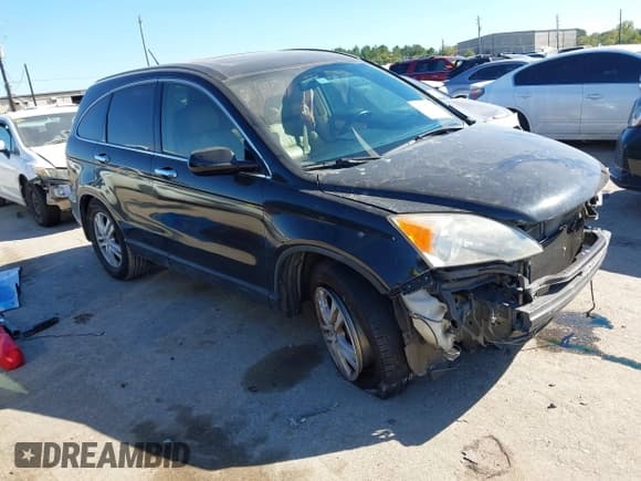 ✅ 2010 Honda CR-V EX-L • VIN: JHLRE3H70AC011871 • Lot: 43667034. Listed on IAAI with 122,457 mi. Free auction sales archive from the USA and detailed vehicle history report at DreamBid. Image 1.