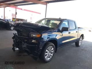 ✅ 2020 Chevrolet Silverado 1500 Custom • VIN: 3GCPWBEF5LG325863 • Lot: 43134061. Wystawiony na IAAI z przebiegiem 74 991 mil. Bezpłatny archiwum sprzedaży aukcyjnych z USA i szczegółowy raport historii pojazdu na DreamBid. Zdjęcie 2.