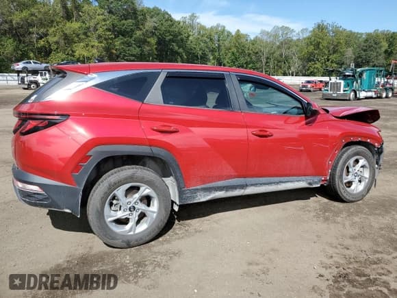 ✅ 2022 Hyundai Tucson SE • VIN: 5NMJACAE7NH088906 • Лот: 82150675. Опубликован ранее на Copart с пробегом 23 231 миль. Бесплатный доступ к архиву аукционных продаж из США и подробный отчёт об истории автомобиля на DreamBid. Изображение 3.