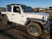 ✅ 2021 Jeep Wrangler Unlimited Sport • VIN: 1C4HJXDN2MW556893 • Lot: 41532205. Listed on Copart with 52,891 mi. Free auction sales archive from the USA and detailed vehicle history report at DreamBid. Image 4.