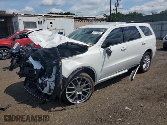 ✅ 2021 Dodge Durango GT • VIN: 1C4RDJDG9MC523353 • Lot: 62347675. Listed on Copart with 52,864 mi. Free auction sales archive from the USA and detailed vehicle history report at DreamBid. Image 1.