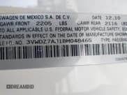 ✅ 2011 Volkswagen Jetta SE • VIN: 3VWDZ7AJ1BM048465 • Lot: 43849065. Listed on IAAI with 159,333 mi. Free auction sales archive from the USA and detailed vehicle history report at DreamBid. Image 9.