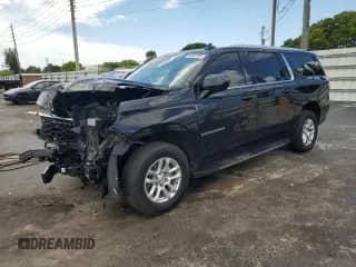 2024 Chevrolet Suburban LS с VIN 1GNSCBKT0RR332135, выставлен на аукционе Copart как лот 80355985 с пробегом 44 799 миль миль и Списание • Salvage title. История ставок и продаж доступна на DreamBid. Изображение 1.