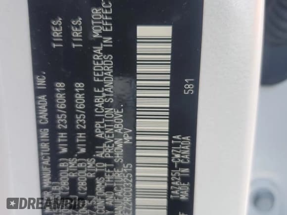 ✅ 2024 Lexus NX 350 Premium • VIN: 2T2GGCEZ2RC032515 • Lot: 68640375. Listed on Copart with 18,398 mi. Free auction sales archive from the USA and detailed vehicle history report at DreamBid. Image 13.