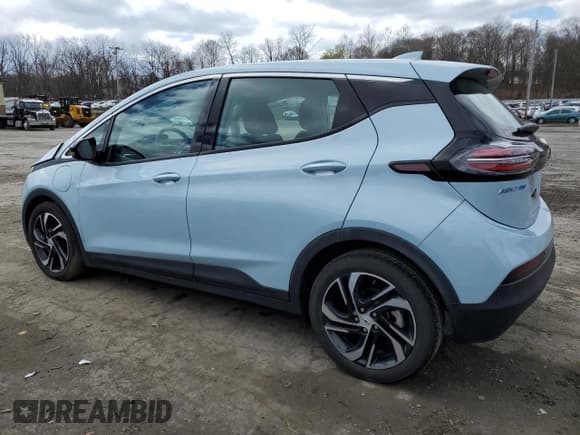 ✅ 2023 Chevrolet Bolt EV 2LT • VIN: 1G1FX6S08P4175470 • Lot: 52483675. Wystawiony na Copart z przebiegiem 22 313 mil. Bezpłatny archiwum sprzedaży aukcyjnych z USA i szczegółowy raport historii pojazdu na DreamBid. Zdjęcie 2.