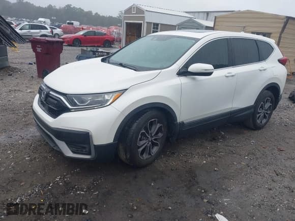 ✅ 2020 Honda CR-V EX-L • VIN: 5J6RW1H88LL012707 • Lot: 43377407. Listed on IAAI with 95,000 mi. Free auction sales archive from the USA and detailed vehicle history report at DreamBid. Image 18.