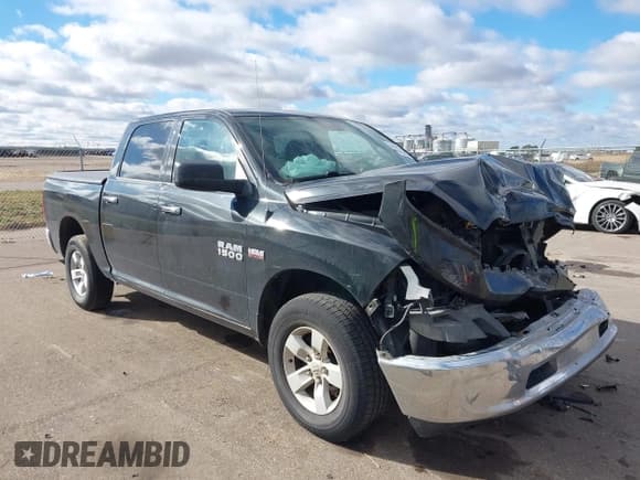 ✅ 2018 Ram 1500 Big Horn • VIN: 1C6RR7LT1JS300350 • Lot: 43519515. Listed on IAAI with 80,522 mi. Free auction sales archive from the USA and detailed vehicle history report at DreamBid. Image 1.