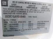 ✅ 2007 Chevrolet Silverado 1500 1LT • VIN: 3GCEC13J97G505483 • Lot: 41911656. Wystawiony na IAAI z przebiegiem 144 415 mil. Bezpłatny archiwum sprzedaży aukcyjnych z USA i szczegółowy raport historii pojazdu na DreamBid. Zdjęcie 9.