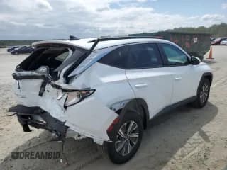 ✅ 2024 Hyundai Tucson Blue • VIN: KM8JBCD1XRU219181 • Lot: 71681974. Wystawiony na Copart z przebiegiem 488 mil. Bezpłatny archiwum sprzedaży aukcyjnych z USA i szczegółowy raport historii pojazdu na DreamBid. Zdjęcie 3.