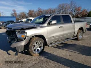 ✅ 2022 Ram 1500 Lone Star • VIN: 1C6SRFFT5NN232761 • Lot: 81259144. Listed on Copart with 77,320 mi. Free auction sales archive from the USA and detailed vehicle history report at DreamBid. Image 1.