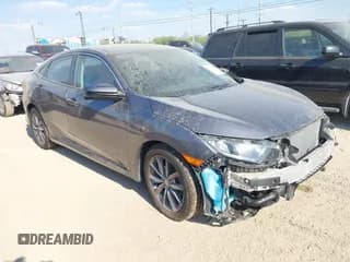 ✅ 2019 Honda Civic EX • VIN: 19XFC1F33KE208490 • Lot: 43334028. Listed on IAAI with 43,138 mi. Free auction sales archive from the USA and detailed vehicle history report at DreamBid. Image 1.