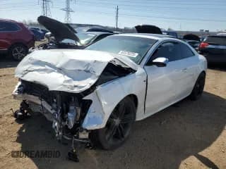 ✅ 2012 Audi S5 Prestige • VIN: WAUVVAFR4CA009993 • Lot: 52375225. Listed on Copart with 131,701 mi. Free auction sales archive from the USA and detailed vehicle history report at DreamBid. Image 1.