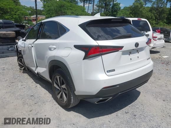 ✅ 2020 Lexus NX 300 • VIN: JTJGARBZ7L5017636 • Lot: 42167762. Listed on IAAI with 62,529 mi. Free auction sales archive from the USA and detailed vehicle history report at DreamBid. Image 3.