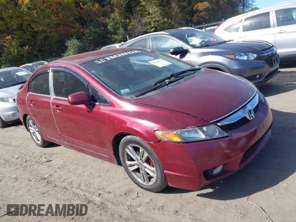 ✅ 2010 Honda Civic LX • VIN: 2HGFA1F56AH573449 • Lot: 43463515. Listed on IAAI with 133,674 mi. Free auction sales archive from the USA and detailed vehicle history report at DreamBid. Image 1.