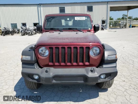 ✅ 2021 Jeep Wrangler Unlimited Sport S • VIN: 1C4HJXDM2MW859115 • Lot: 67709535. Listed on Copart with 34,453 mi. Free auction sales archive from the USA and detailed vehicle history report at DreamBid. Image 5.