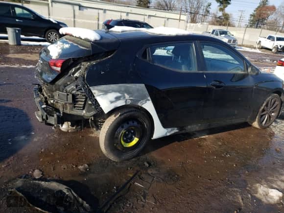 2019 Hyundai Veloster 2.0 z VIN KMHTG6AF5KU010688, wystawiony jako Copart lot #85773584 z przebiegiem 42 625 mil mil oraz Szkoda całkowita • Salvage title. Historia ofert i sprzedaży dostępna na DreamBid. Obrazek 3.