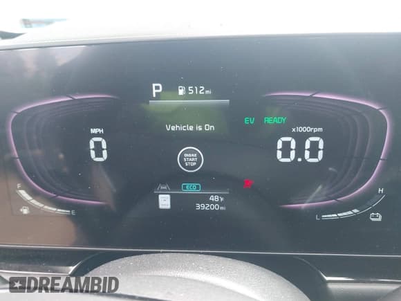 ✅ 2023 Kia Niro EX • VIN: KNDCR3LE3P5044602 • Lot: 41974352. Listed on IAAI with 39,200 mi. Free auction sales archive from the USA and detailed vehicle history report at DreamBid. Image 7.