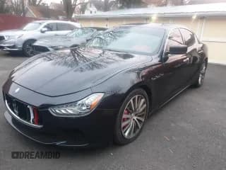 ✅ 2015 Maserati Ghibli S Q4 • VIN: ZAM57RTA2F1142472 • Лот: 37003943. Опубликован ранее на Copart с пробегом 96 533 миль. Бесплатный доступ к архиву аукционных продаж из США и подробный отчёт об истории автомобиля на DreamBid. Изображение 2.