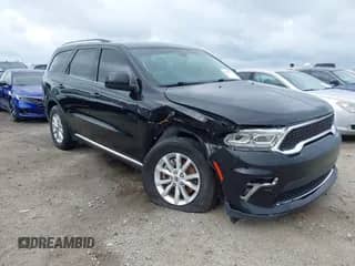 2021 Dodge Durango SXT Plus with VIN 1C4RDJAG9MC837525, listed as a IAAI auction lot 42468701 with 38,357 mi miles and . Bid and sale history available at DreamBid. Image 1.
