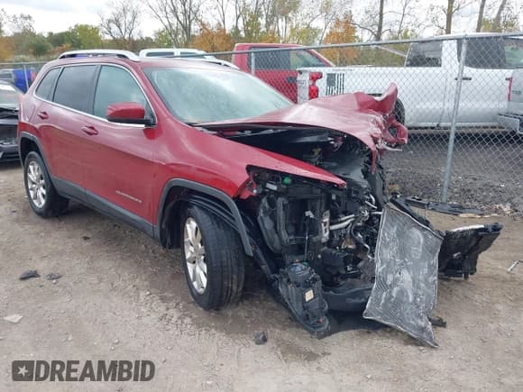 ✅ 2016 Jeep Cherokee Limited • VIN: 1C4PJMDS3GW271530 • Lot: 43456274. Wystawiony na IAAI z przebiegiem Nie podano. Bezpłatny archiwum sprzedaży aukcyjnych z USA i szczegółowy raport historii pojazdu na DreamBid. Zdjęcie 1.