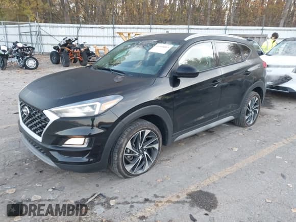 ✅ 2021 Hyundai Tucson Limited • VIN: KM8J3CAL5MU393218 • Лот: 43568003. Опубликован ранее на IAAI с пробегом 61 228 миль. Бесплатный доступ к архиву аукционных продаж из США и подробный отчёт об истории автомобиля на DreamBid. Изображение 2.