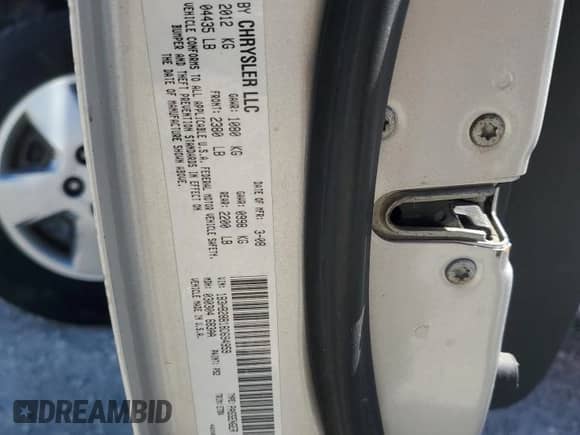 2008 Dodge Caliber SE with VIN 1B3HB28B18D694959, listed as a Copart auction lot 75318224 with Not provided miles and Non repairable. Bid and sale history available at DreamBid. Image 12.