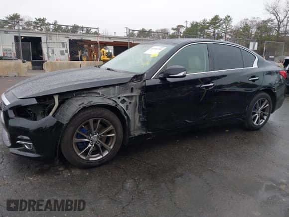 ✅ 2017 Infiniti Q50 Signature Edition • VIN: JN1EV7AR7HM840362 • Lot: 43744755. Listed on IAAI with 51,392 mi. Free auction sales archive from the USA and detailed vehicle history report at DreamBid. Image 6.