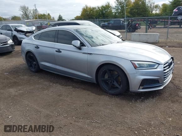 ✅ 2018 Audi A5 Sportback Premium Plus • VIN: WAUENCF51JA064987 • Lot: 43516168. Wystawiony na IAAI z przebiegiem 147 681 mil. Bezpłatny archiwum sprzedaży aukcyjnych z USA i szczegółowy raport historii pojazdu na DreamBid. Zdjęcie 1.