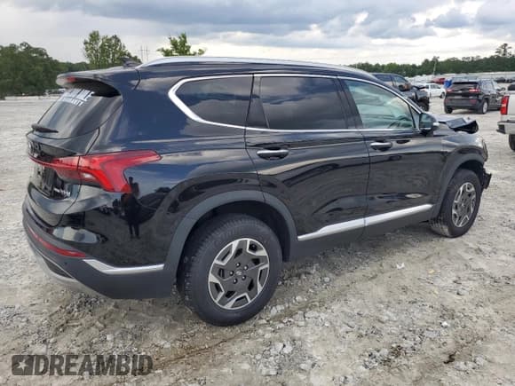 ✅ 2021 Hyundai Santa Fe Blue • VIN: KM8S2DA13MU002692 • Лот: 60330705. Опубликован ранее на Copart с пробегом 57 987 миль. Бесплатный доступ к архиву аукционных продаж из США и подробный отчёт об истории автомобиля на DreamBid. Изображение 3.