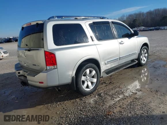 ✅ 2011 Nissan Armada SL • VIN: 5N1BA0ND5BN609801 • Lot: 41385523. Listed on IAAI with 251,170 mi. Free auction sales archive from the USA and detailed vehicle history report at DreamBid. Image 4.