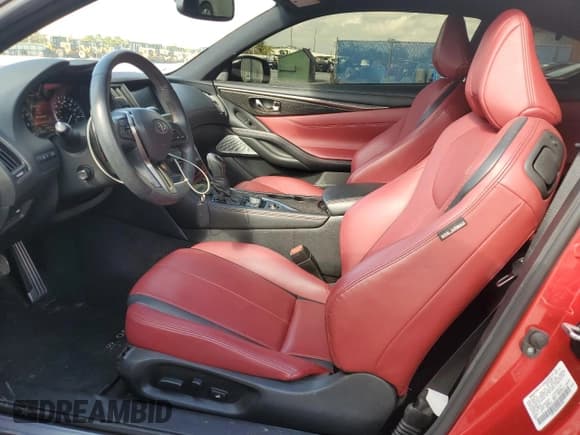 ✅ 2020 Infiniti Q60 Red Sport 400 • VIN: JN1FV7EK4LM400383 • Lot: 87031234. Listed on Copart with 26,583 mi. Free auction sales archive from the USA and detailed vehicle history report at DreamBid. Image 7.