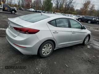2017 Hyundai Elantra SE with VIN 5NPD74LF1HH163565, listed as a Copart auction lot 90787205 with 147,034 mi miles and Clean title. Bid and sale history available at DreamBid. Image 3.