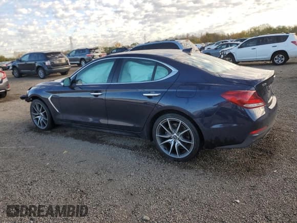 ✅ 2019 Genesis G70 Advanced • VIN: KMTG44LA8KU025594 • Lot: 89677245. Listed on Copart with 69,308 mi. Free auction sales archive from the USA and detailed vehicle history report at DreamBid. Image 2.