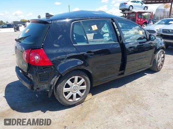 ✅ 2009 Volkswagen Rabbit S • VIN: WVWDA71K09W126439 • Lot: 42258490. Listed on IAAI with Not provided. Free auction sales archive from the USA and detailed vehicle history report at DreamBid. Image 4.