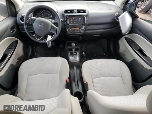 ✅ 2019 Mitsubishi Mirage SE • VIN: ML32F4FJ1KHF11189 • Lot: 81641405. Wystawiony na Copart z przebiegiem 129 296 mil. Bezpłatny archiwum sprzedaży aukcyjnych z USA i szczegółowy raport historii pojazdu na DreamBid. Zdjęcie 8.